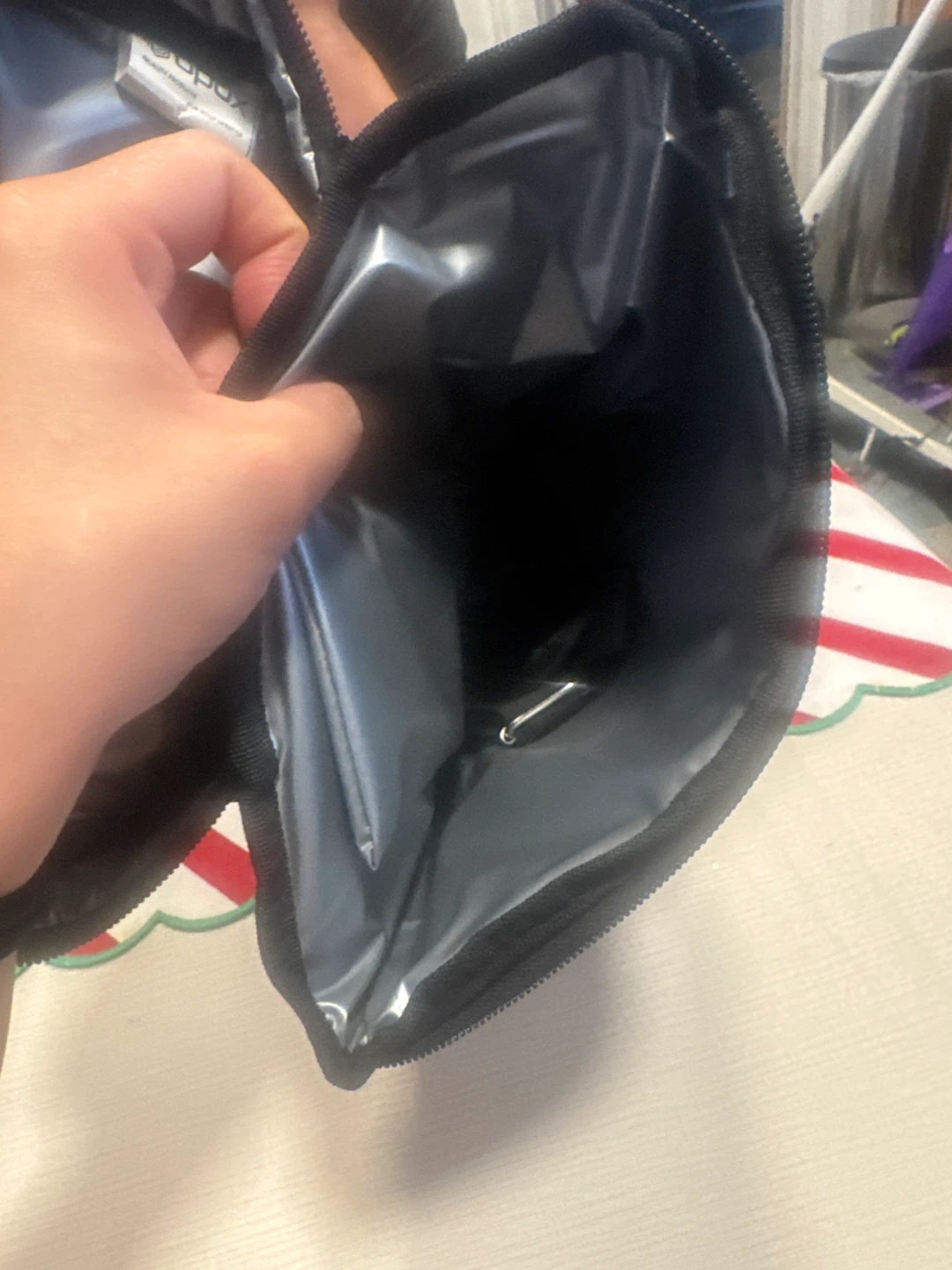 Opux Insulated Lunch Bag - Black - photo 4