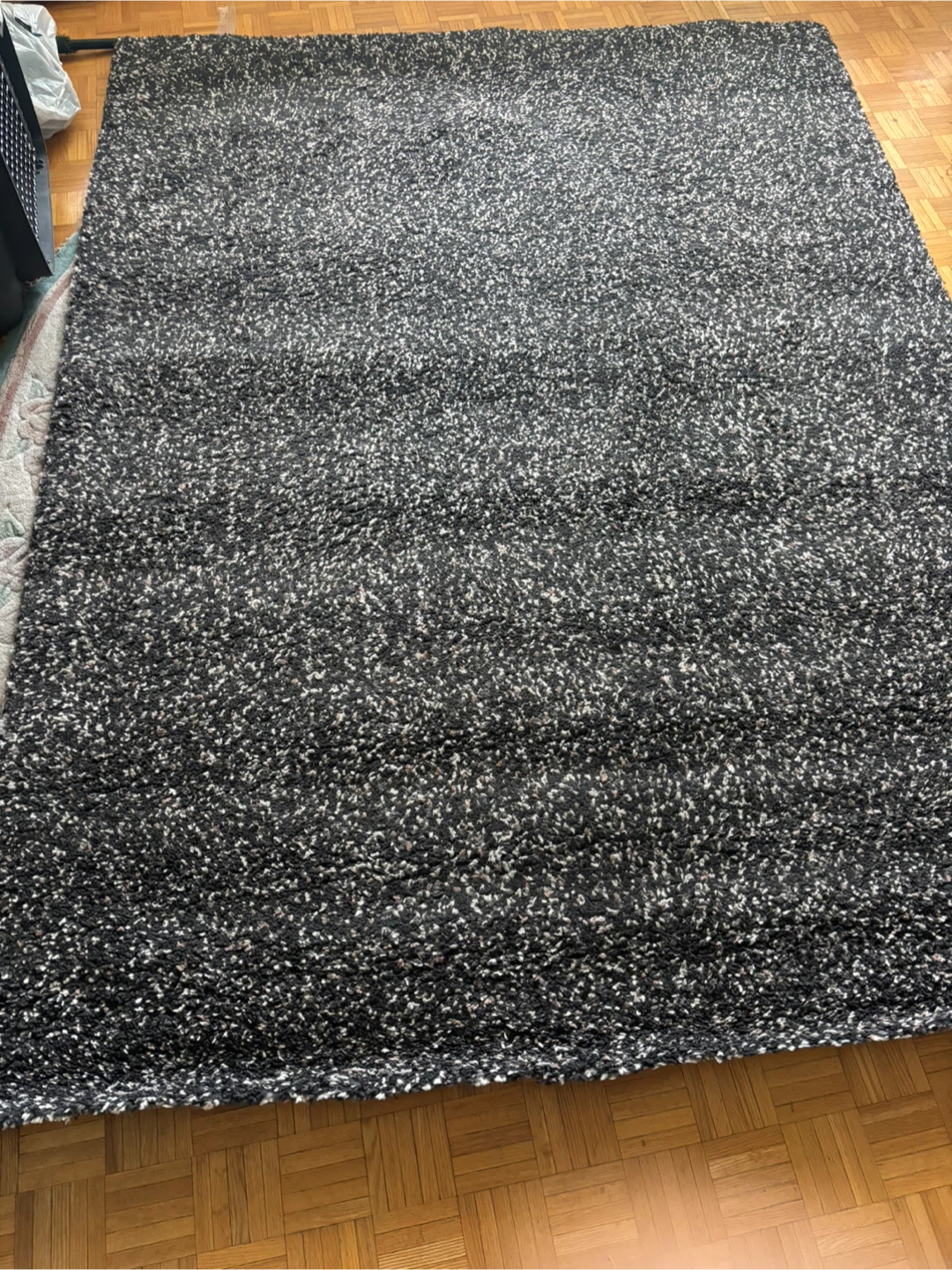 Grey Shag Rug