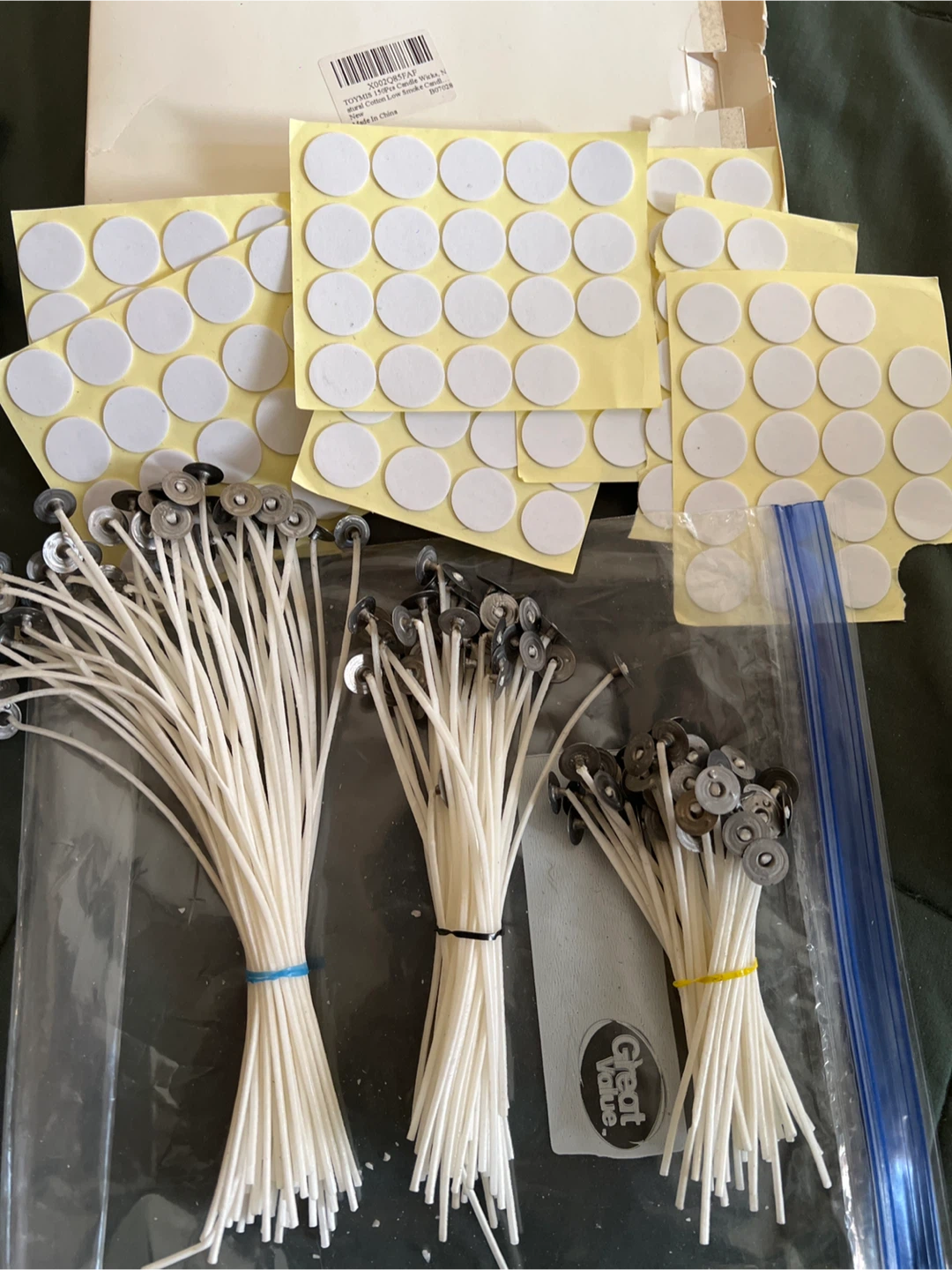 TOYMIS 150 Pcs Candle Wicks