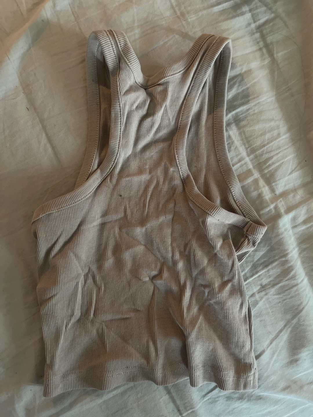 H&M Divided Ribbed Tank Top - Size S - photo 2
