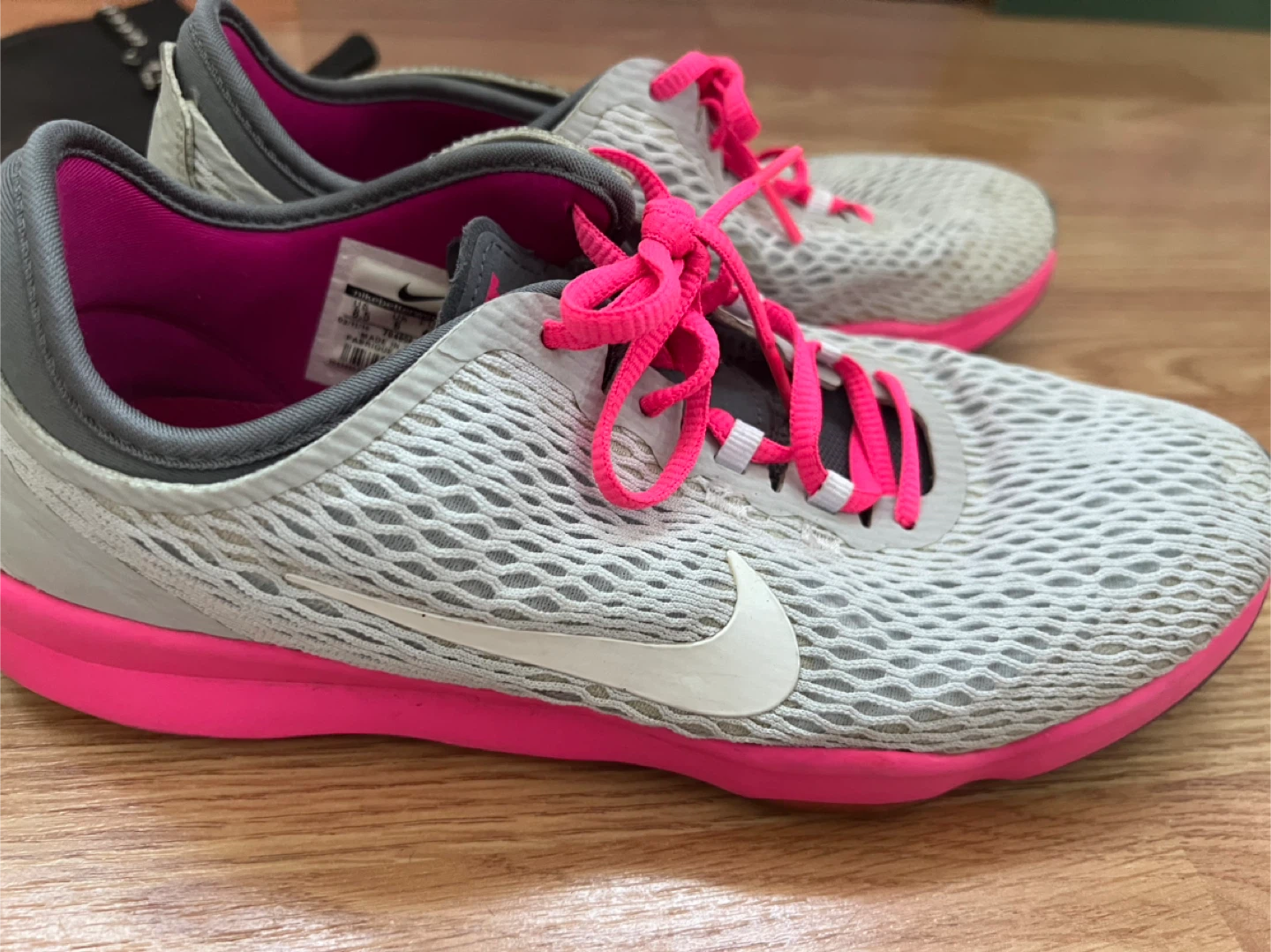 Nike Running Shoes - Gray & Pink - photo 2
