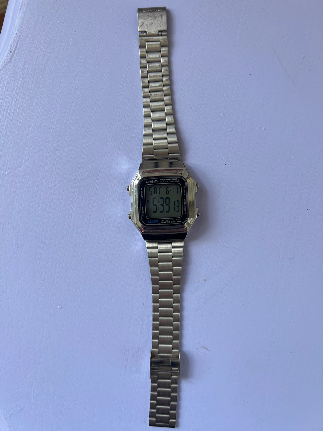 Casio A178W Stainless Steel Watch - photo 2