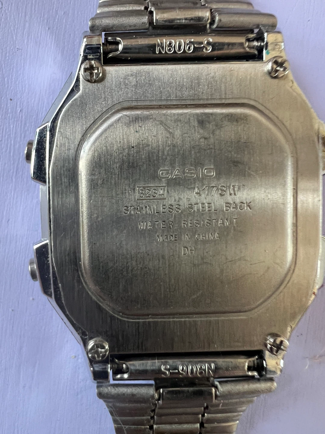 Casio A178W Stainless Steel Watch - photo 4