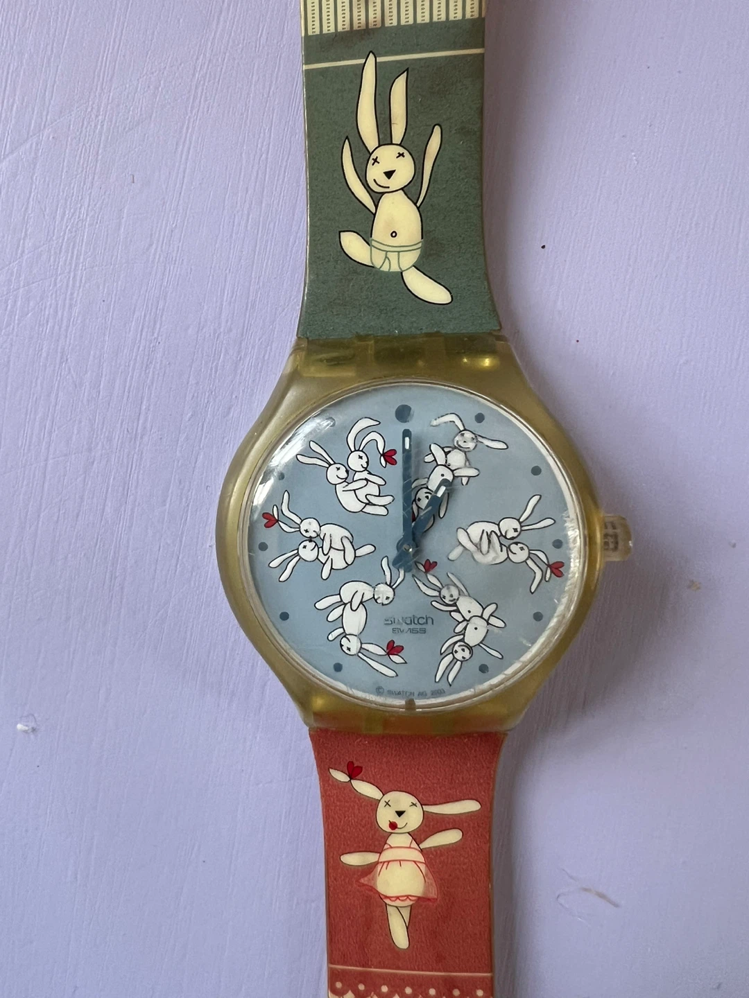 Vintage Swatch Watch with Bunny Design - photo 3