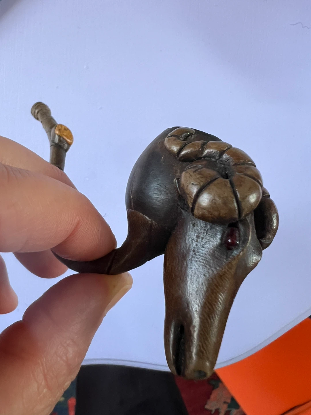 Vintage Ram's Head Pipe - photo 4