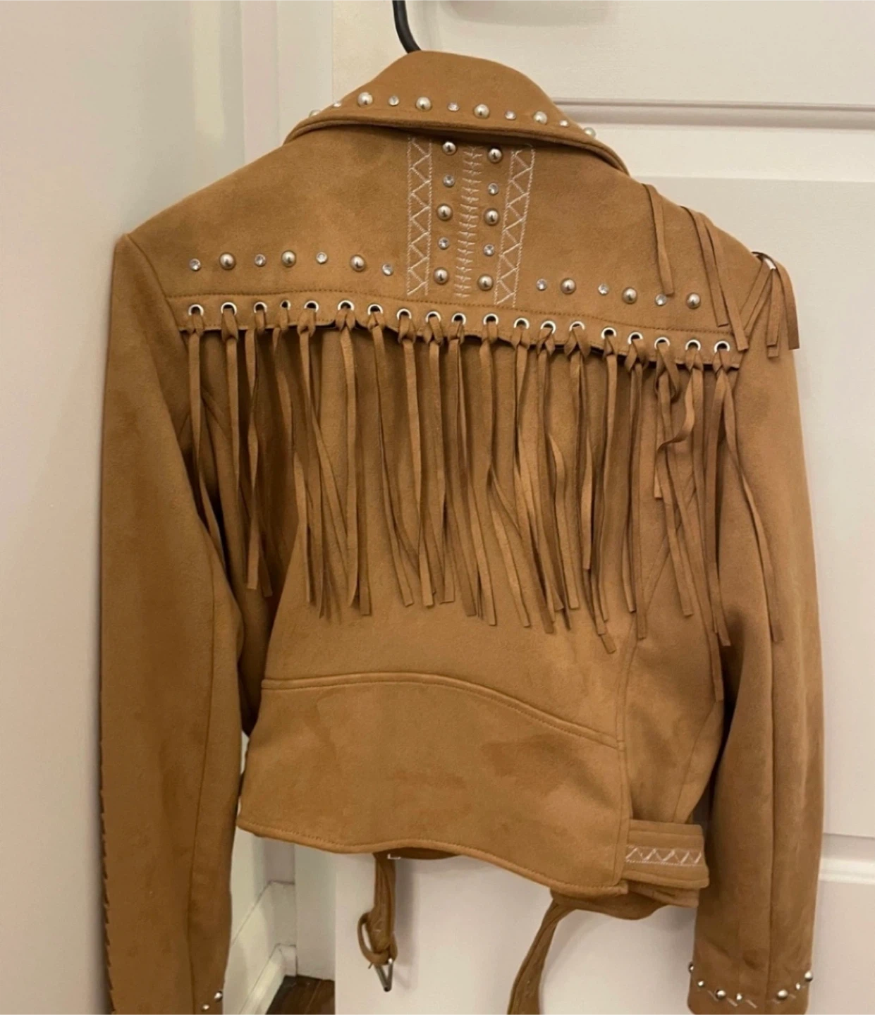 Zara Suede Fringe Jacket - photo 2