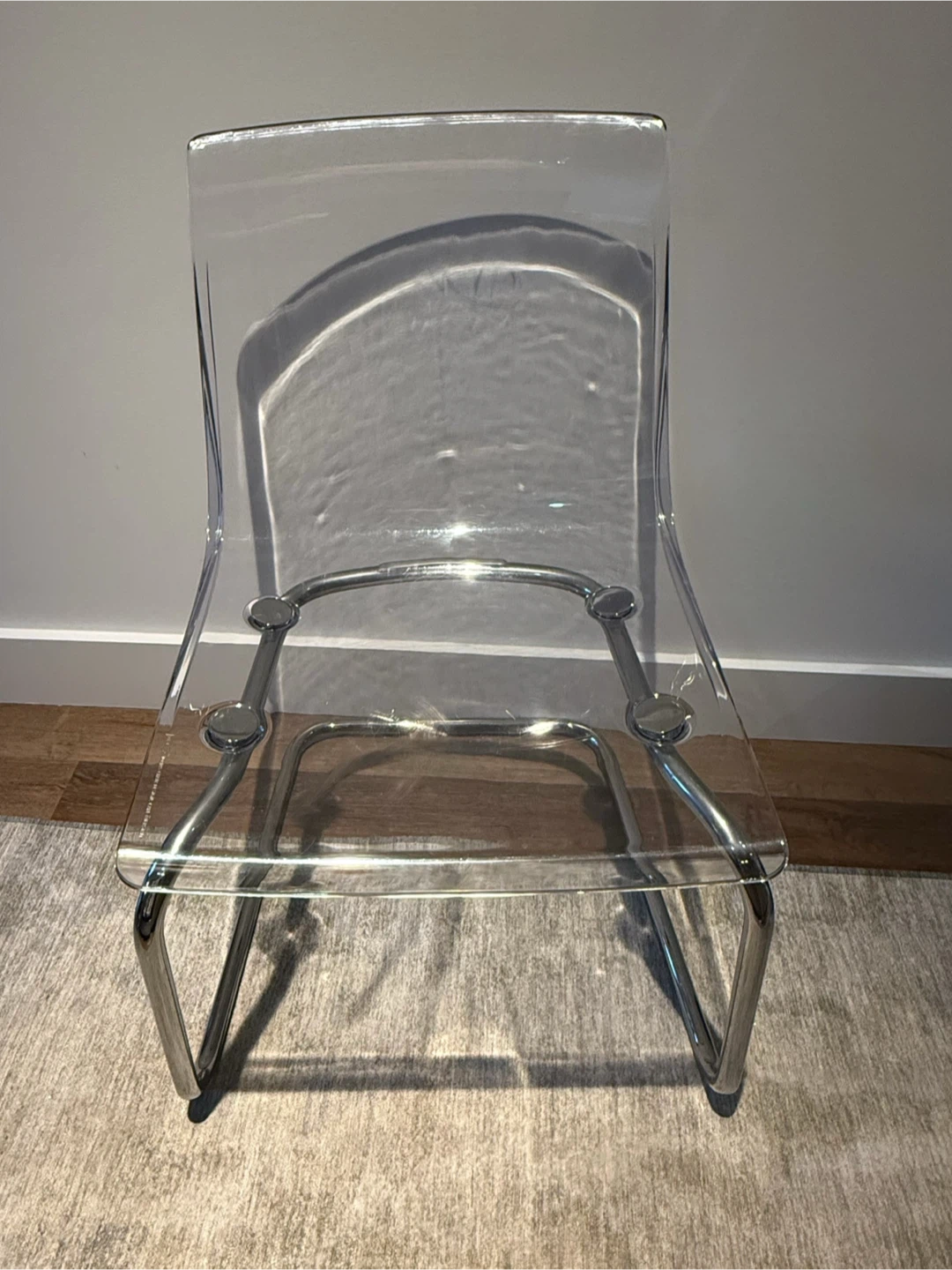 IKEA - TOBIAS Clear Dining Chair (Set of 2) - photo 3