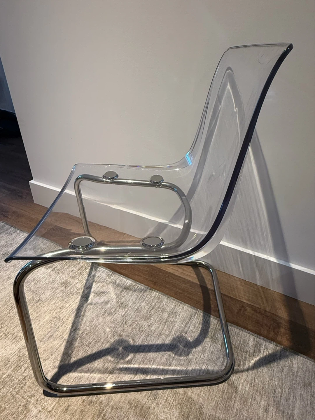 IKEA - TOBIAS Clear Dining Chair (Set of 2) - photo 2