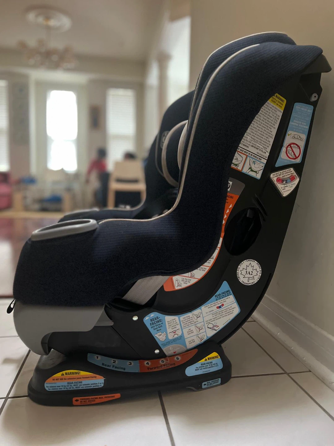 Graco Extend2Fit Convertible Car Seat - photo 4