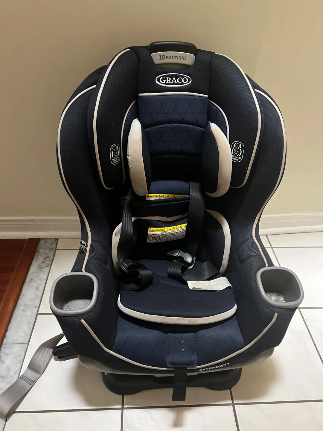 Graco Extend2Fit Convertible Car Seat - photo 5