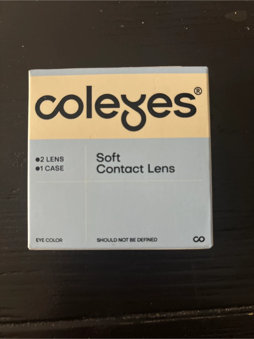Coleyes Soft Contact Lenses - 2 Lenses + Case
