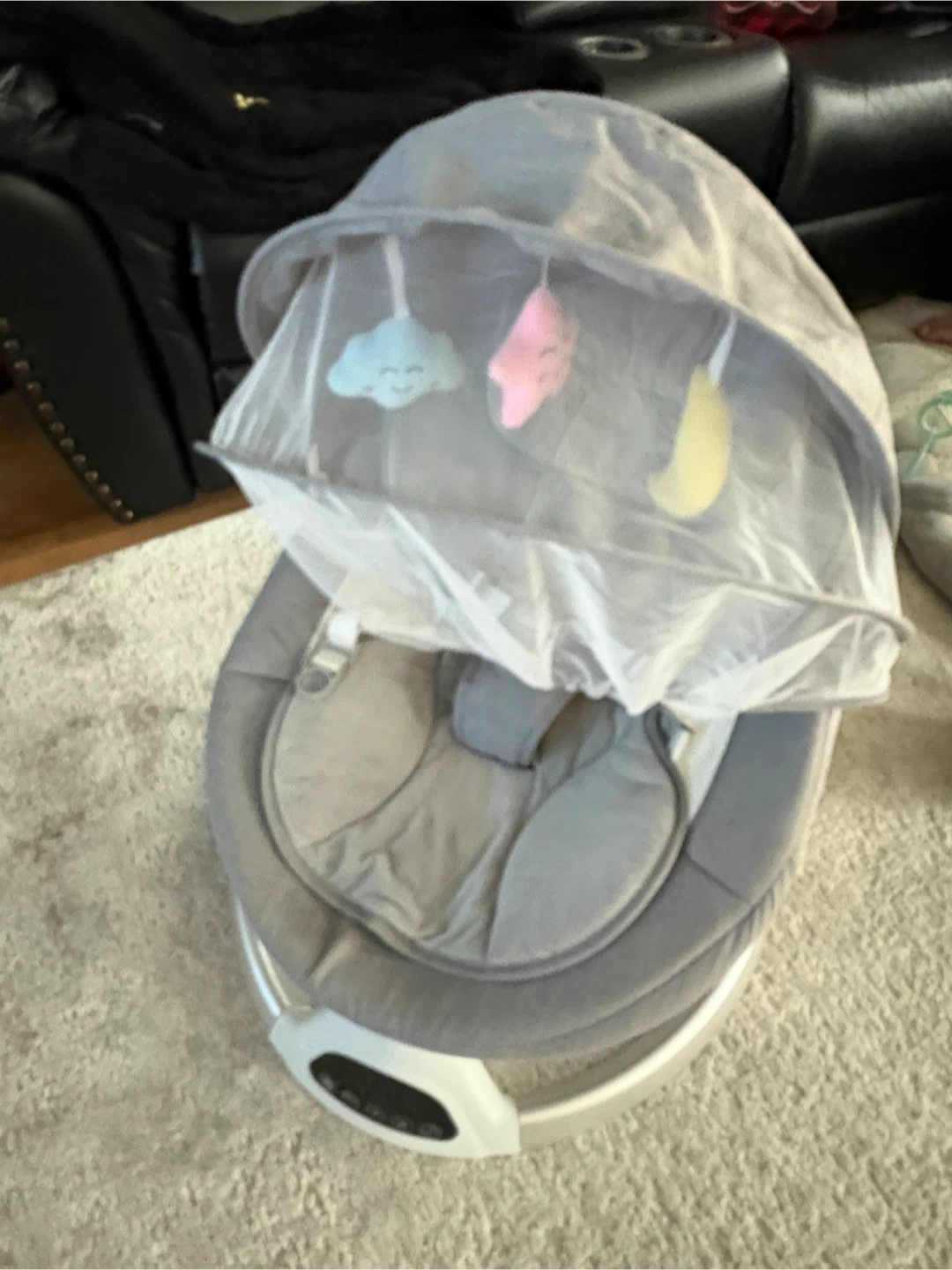 Electronic Baby Swing - Grey