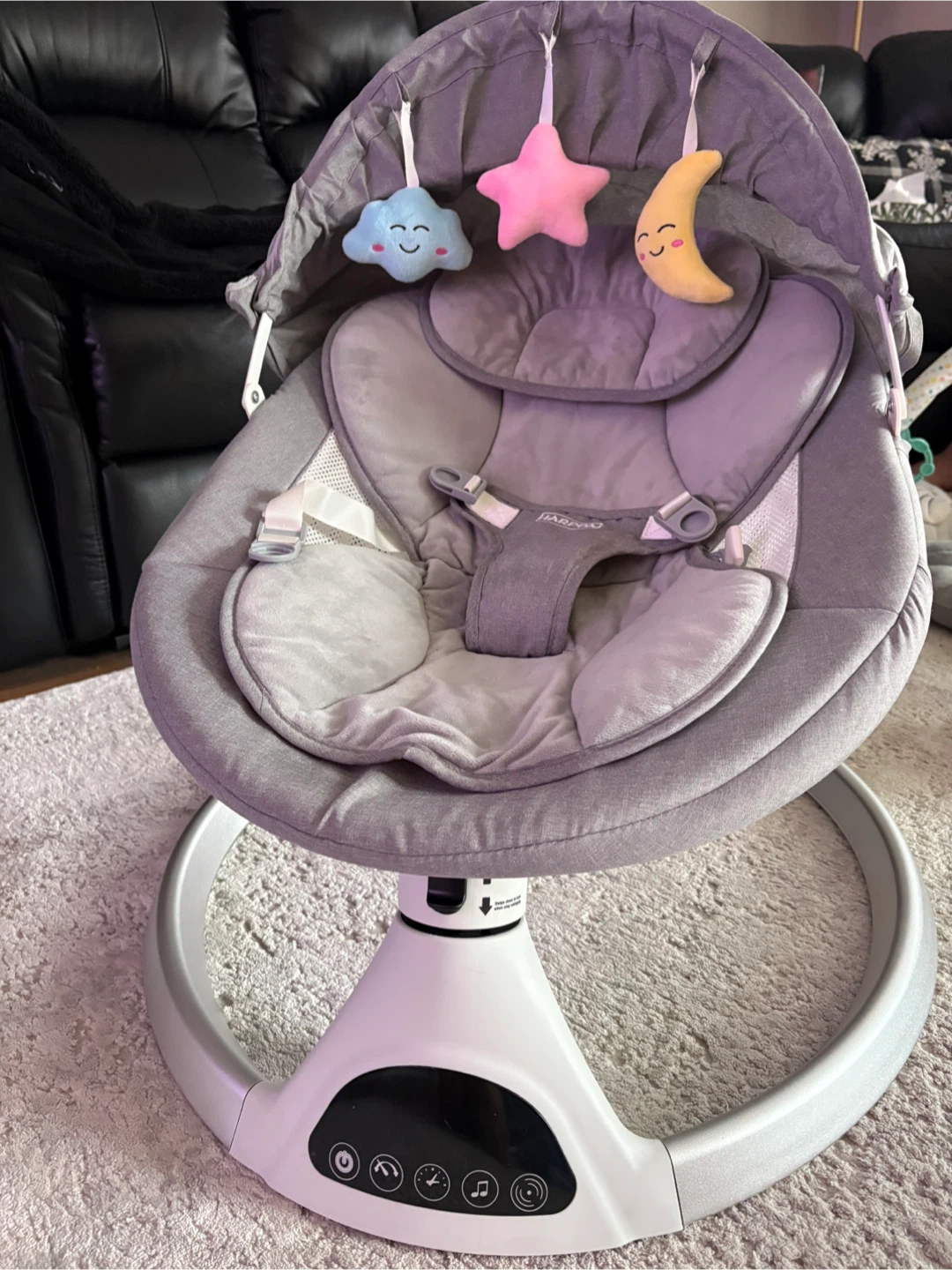 Electronic Baby Swing - Grey - photo 2