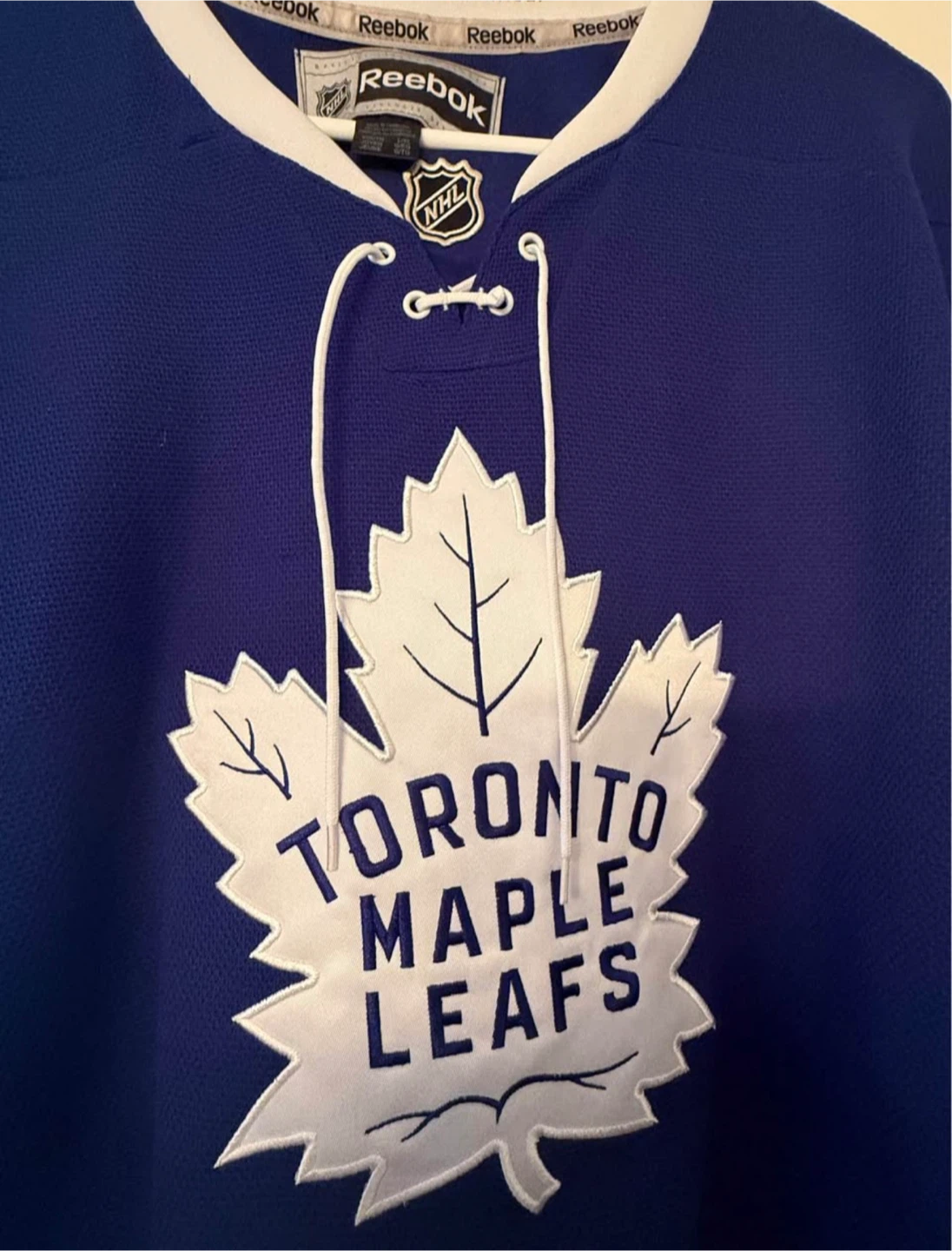Toronto Maple Leafs Youth Reebok Hockey Jersey- NWT- L/XL - photo 3