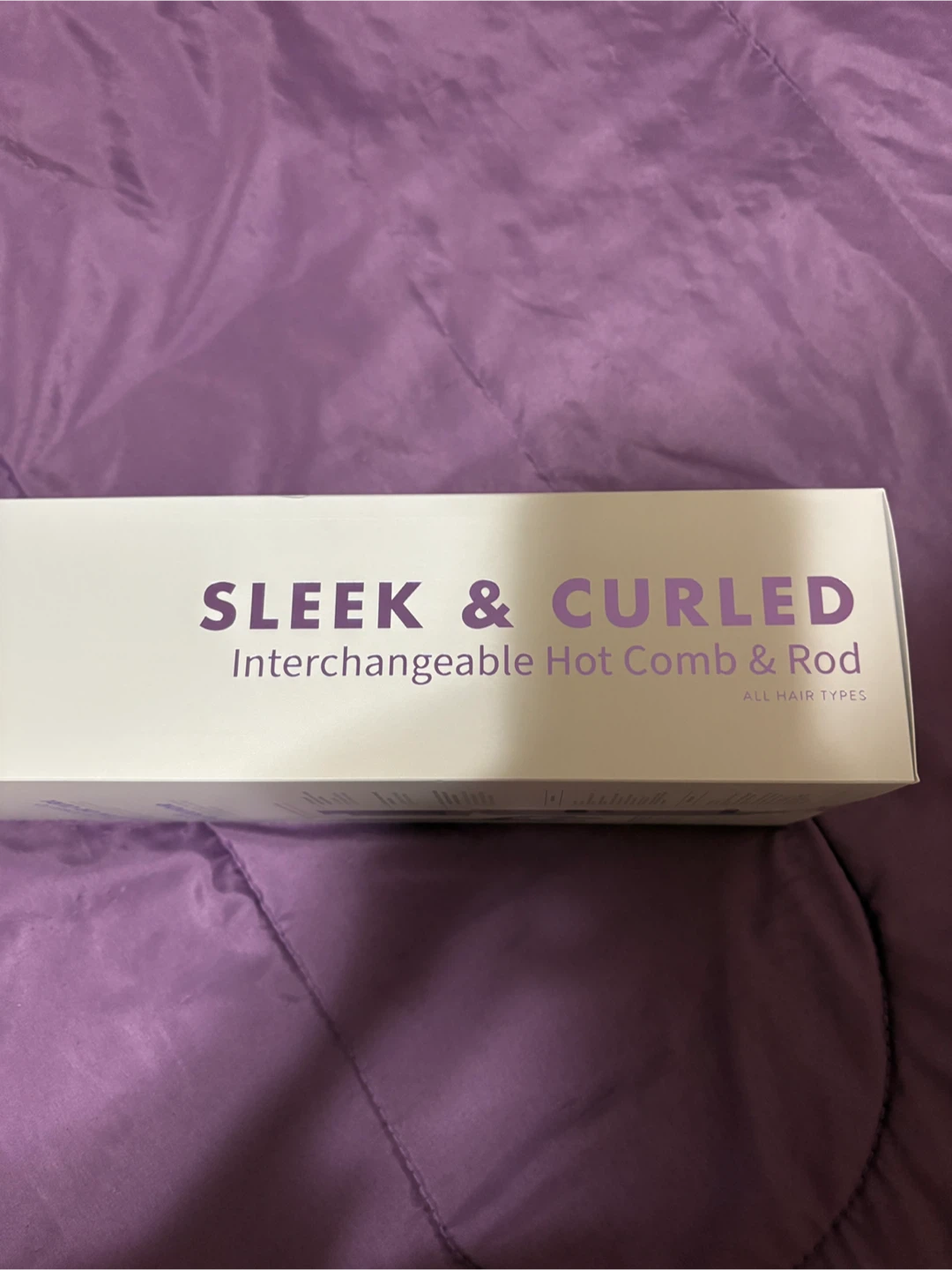 MONAT Sleek & Curled Hot Comb & Rod Set - New!
