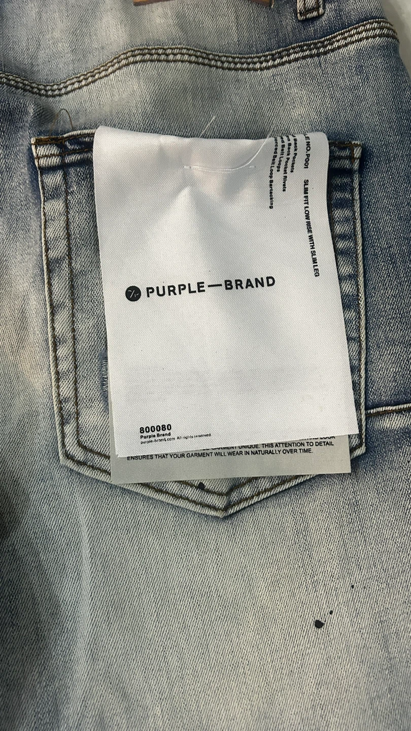Purple Brand Slim Fit Jeans - Size 34 - photo 5