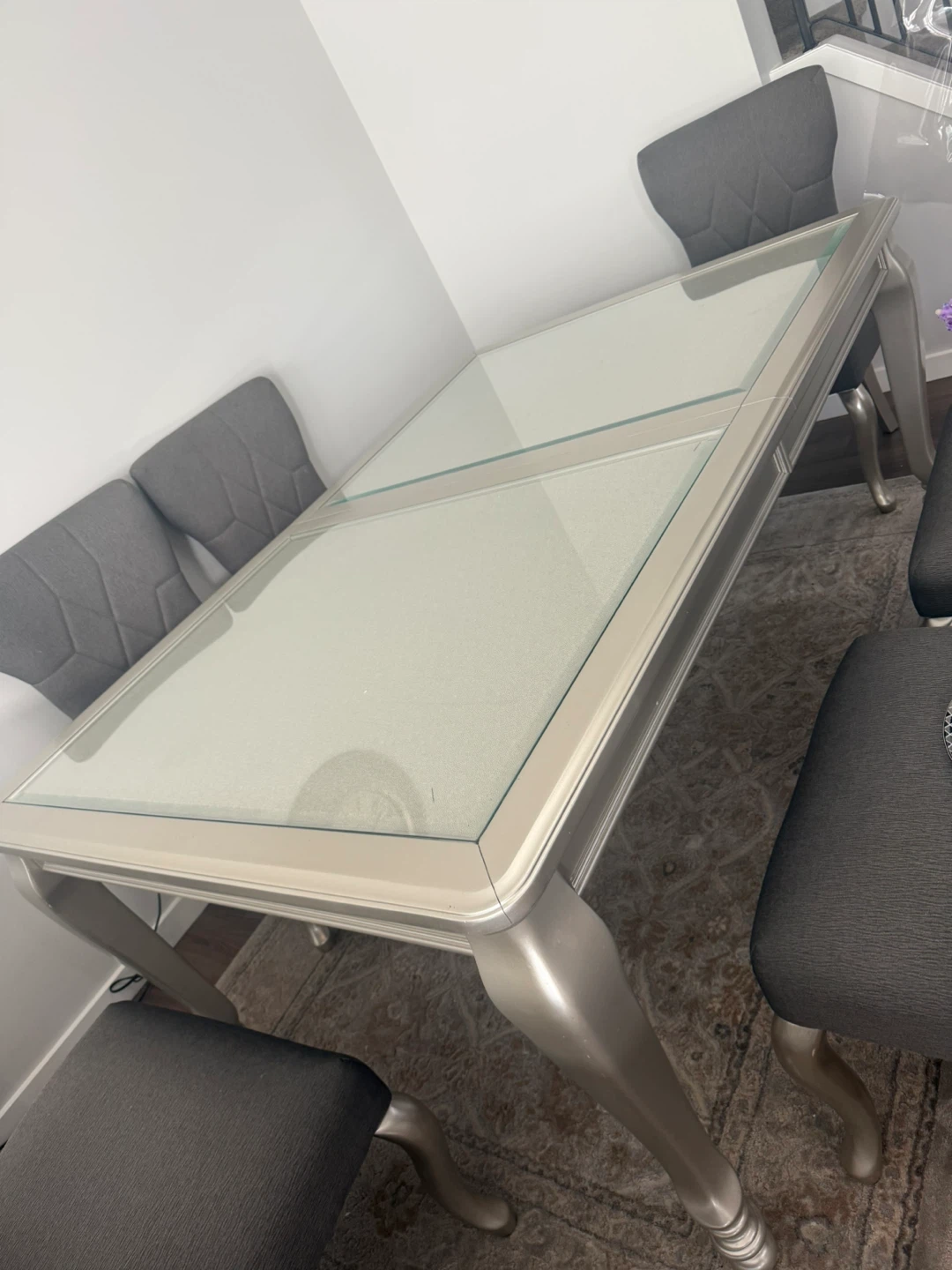 World Menagerie Dining Table & 4 Chairs - photo 5