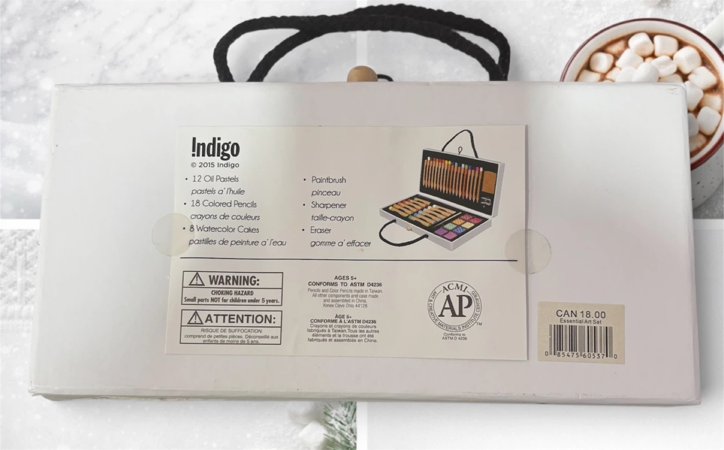 Indigo Art Set 41pc — crayons + pastels + aquarelle - photo 3