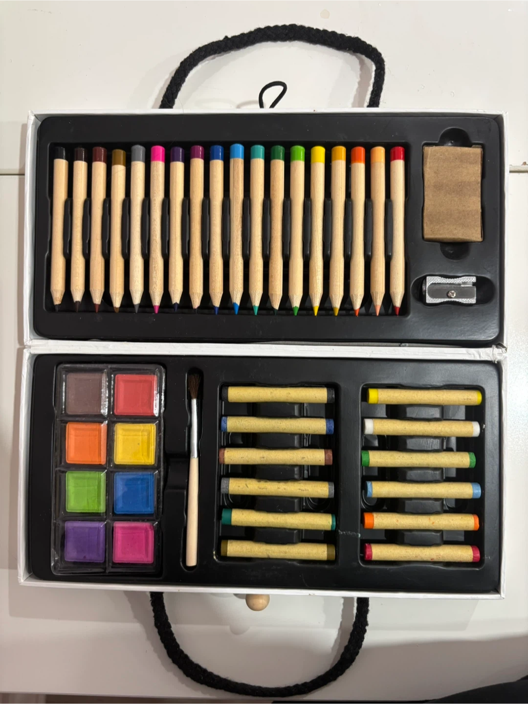 Indigo Art Set 41pc — crayons + pastels + aquarelle