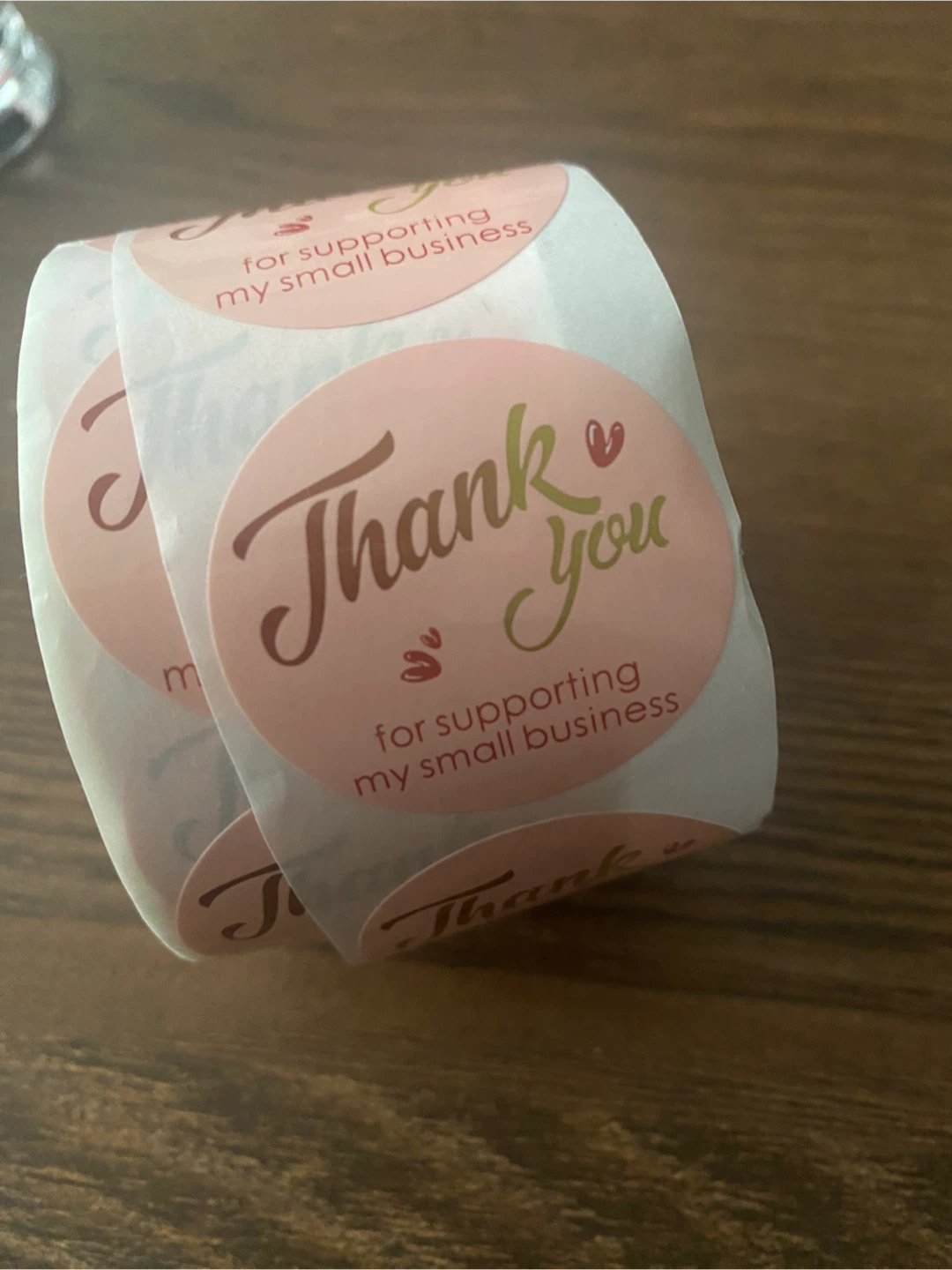 Thank You Stickers Roll & Fragile stickers