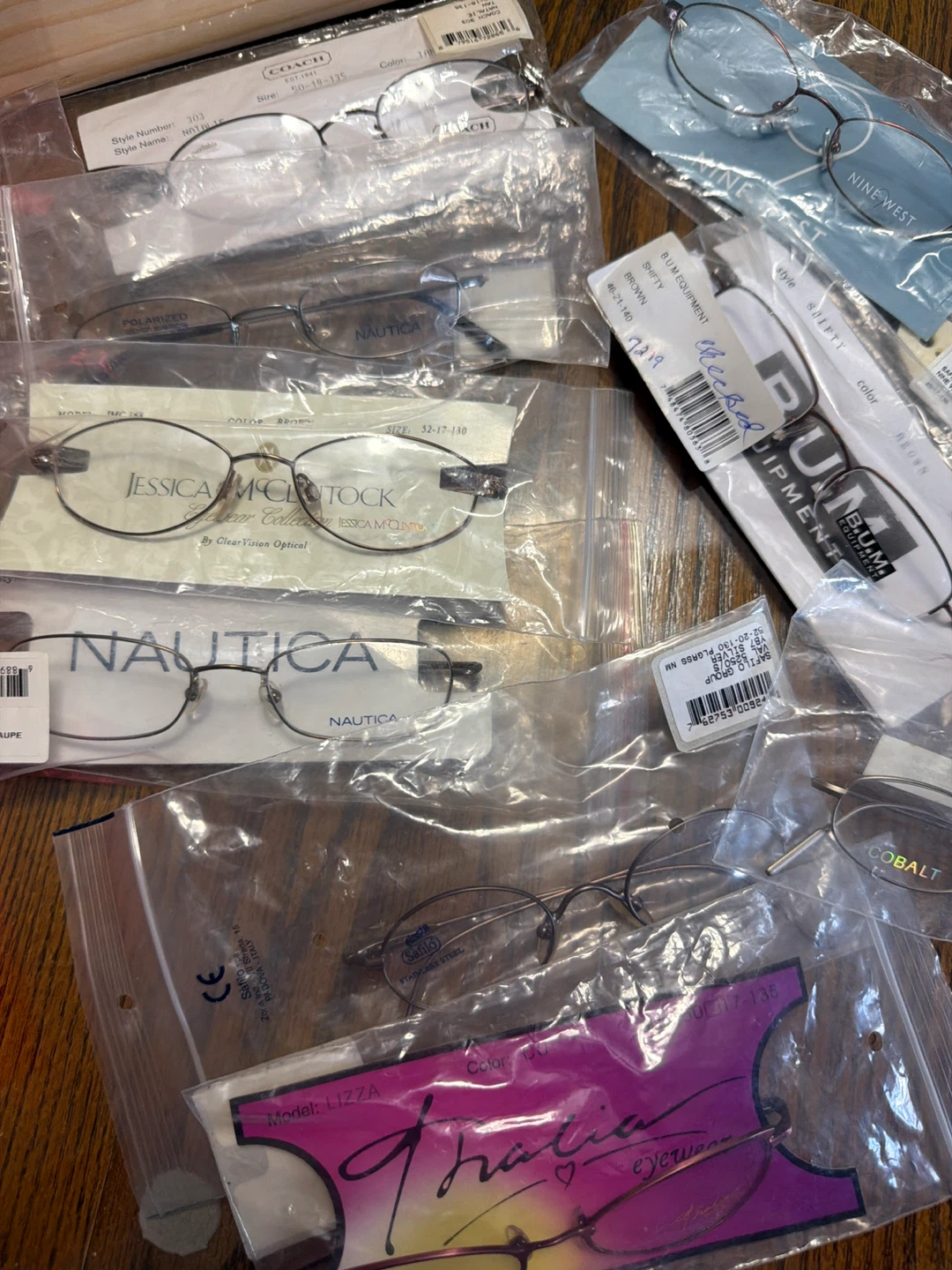 Mixed Eyeglass Frames Lot - Nautica, Liz Claiborne, More