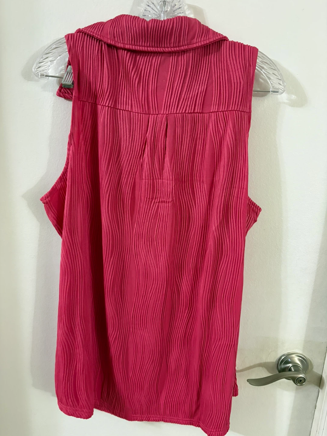 Dolinne Pink Sleeveless Blouse - Size 2XL - photo 4