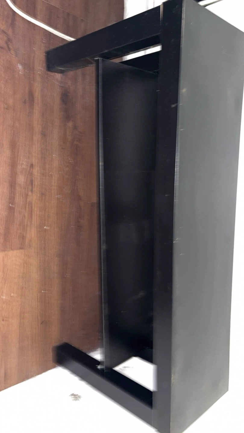 Black tv stand