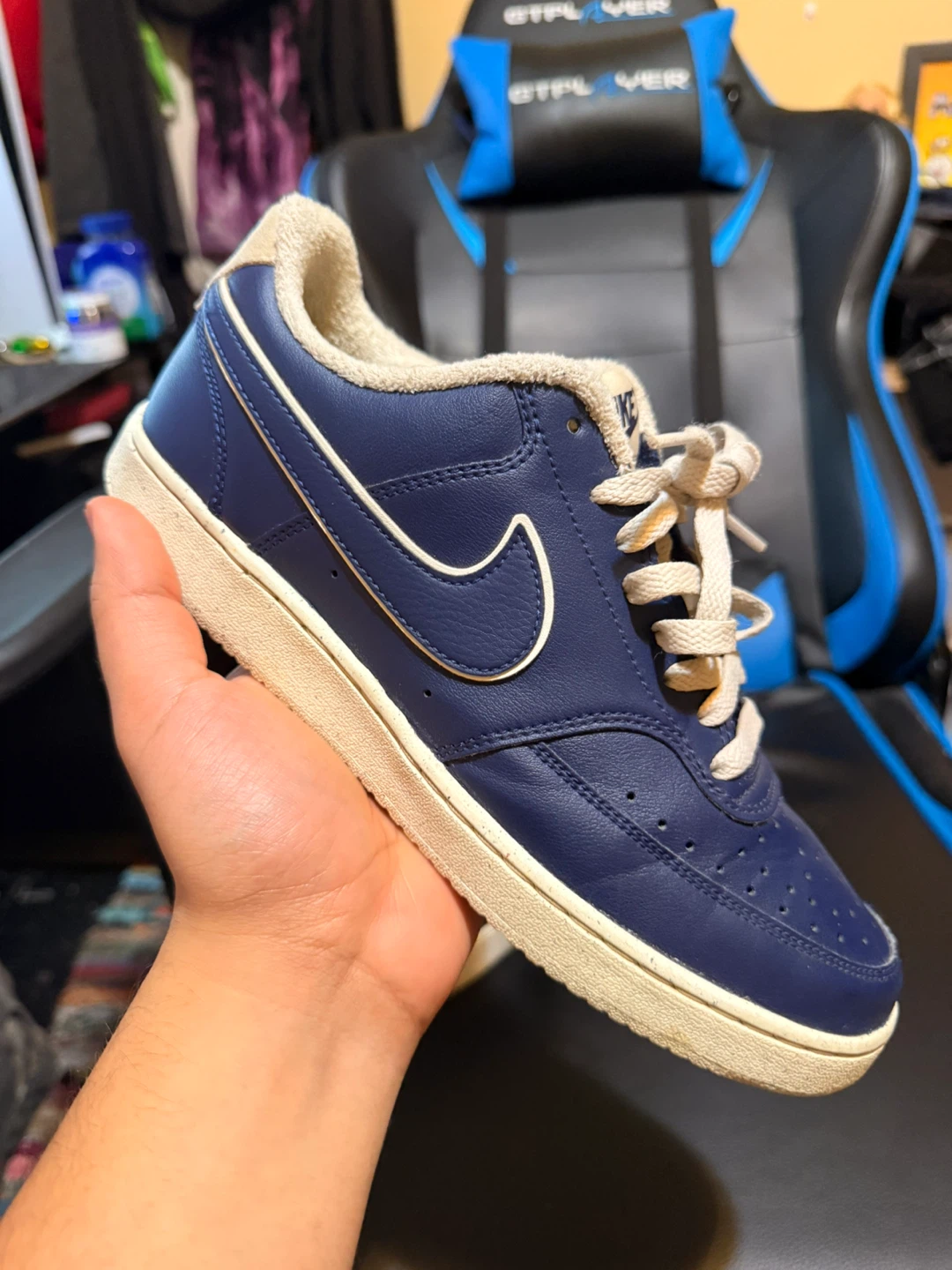 Nike Court Vision Low Shoes - Size 8 US - photo 5