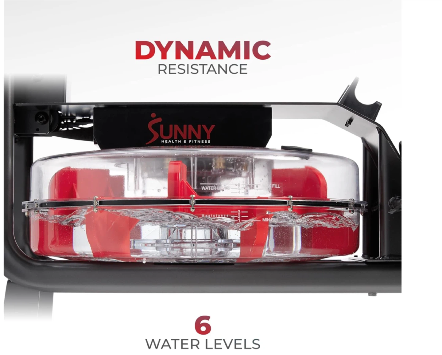 Sunny Health & Fitness Rowing Machine - photo 4