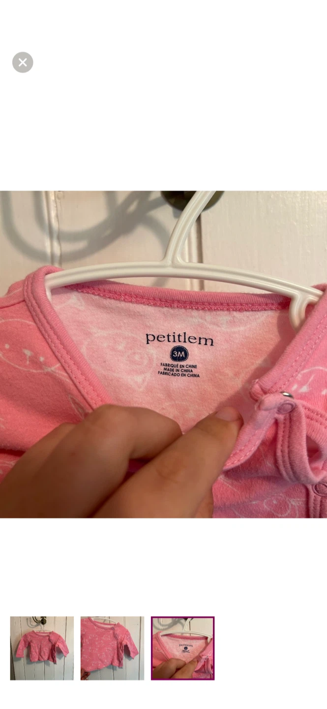 Petit Lem Baby Shirt - Size 3M - photo 3