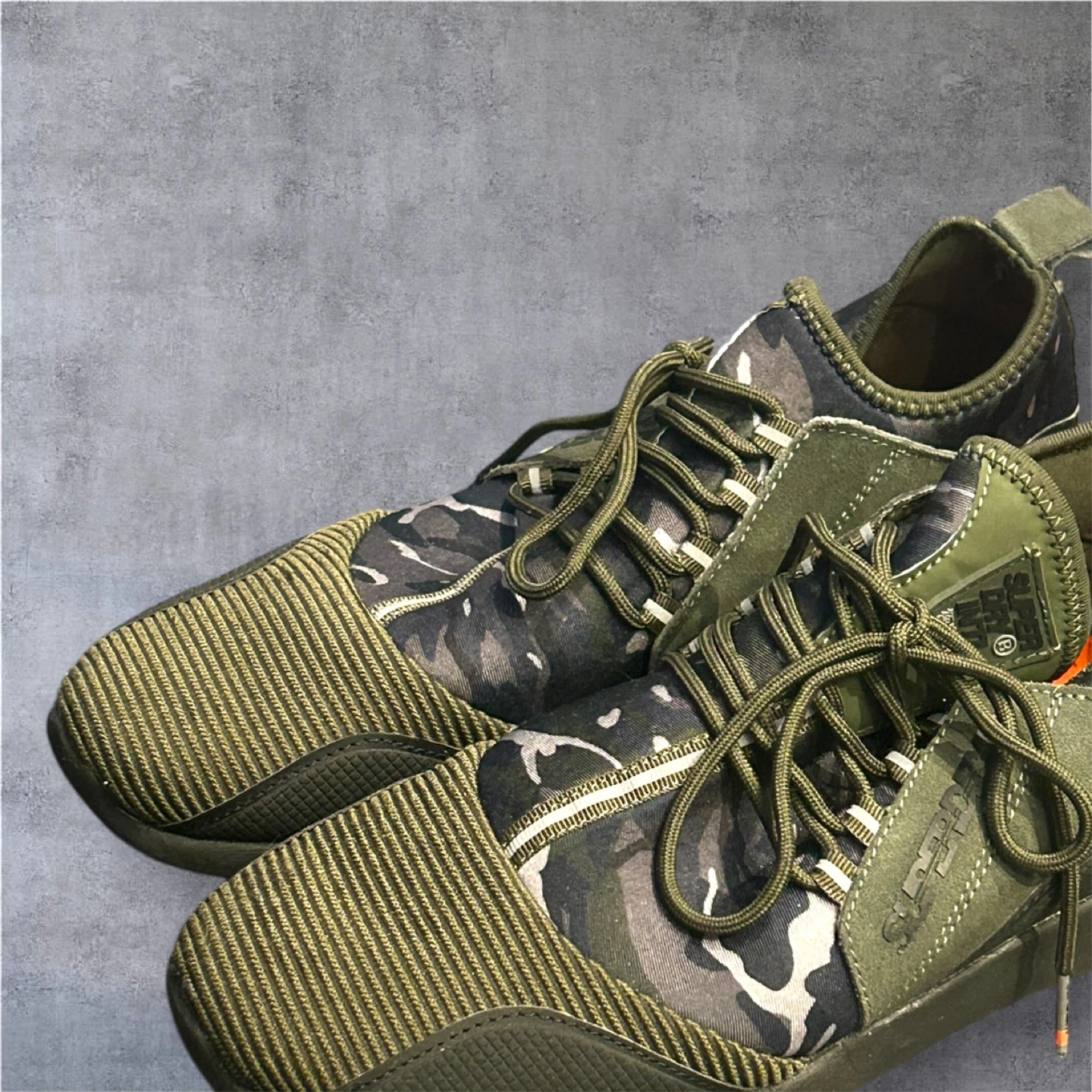 Superdry Camo Sneakers, USA Size 12