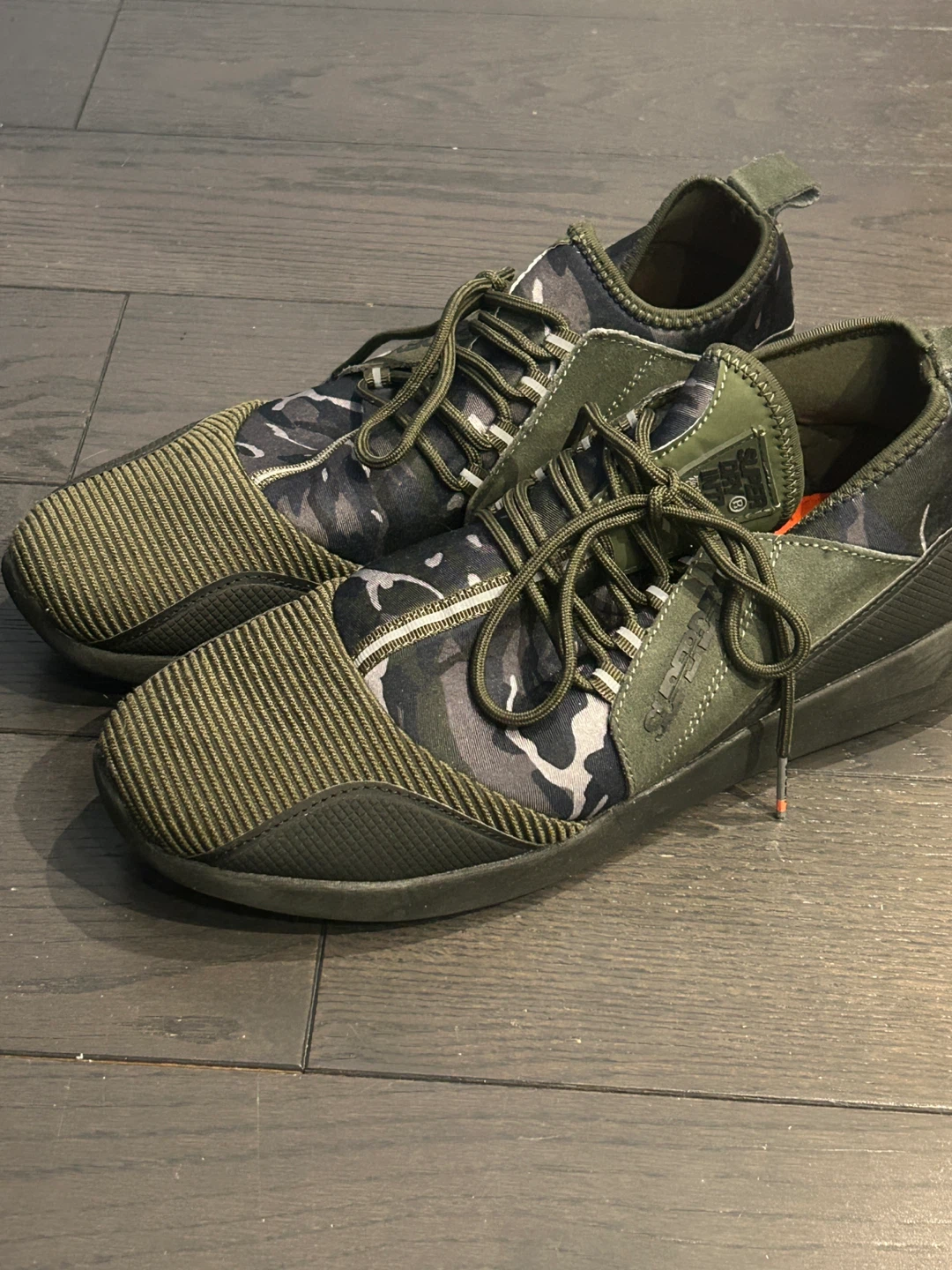 Superdry Camo Sneakers, USA Size 12 - photo 2