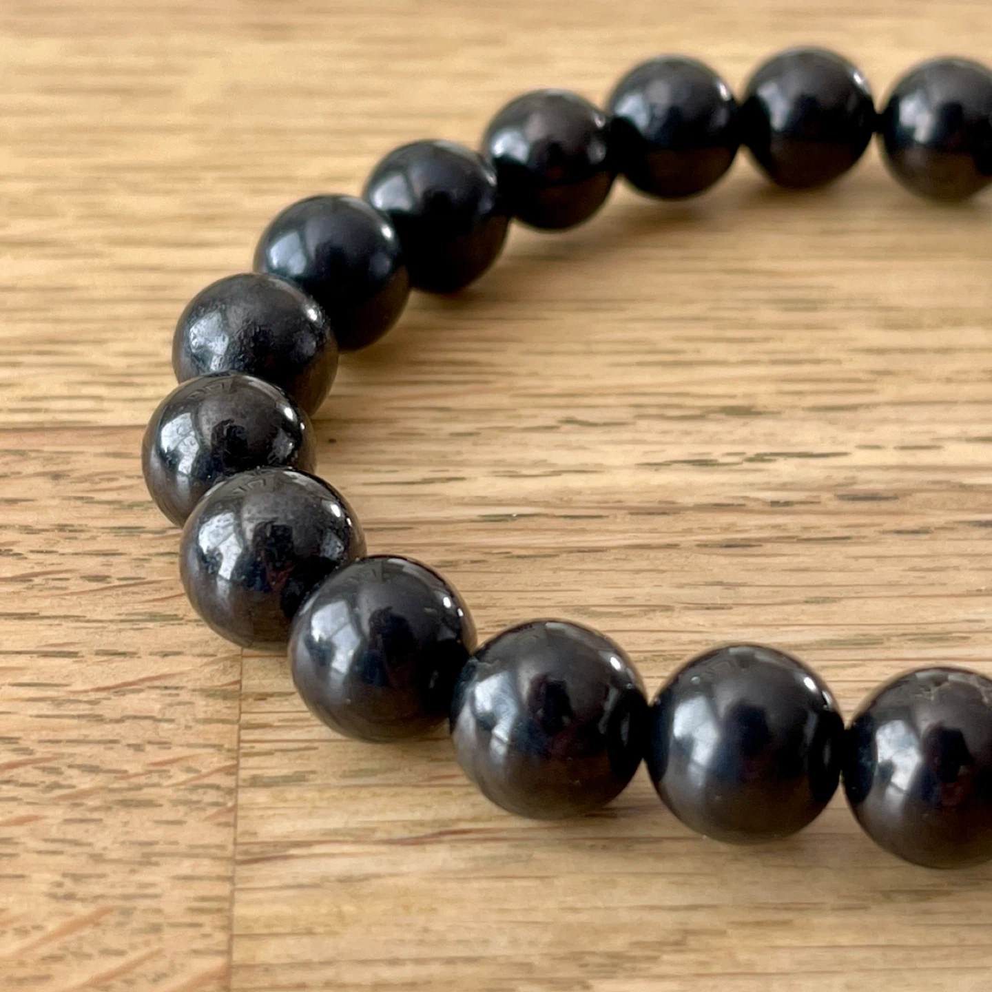 Large Shungite bracelet - Powerful EMF protection