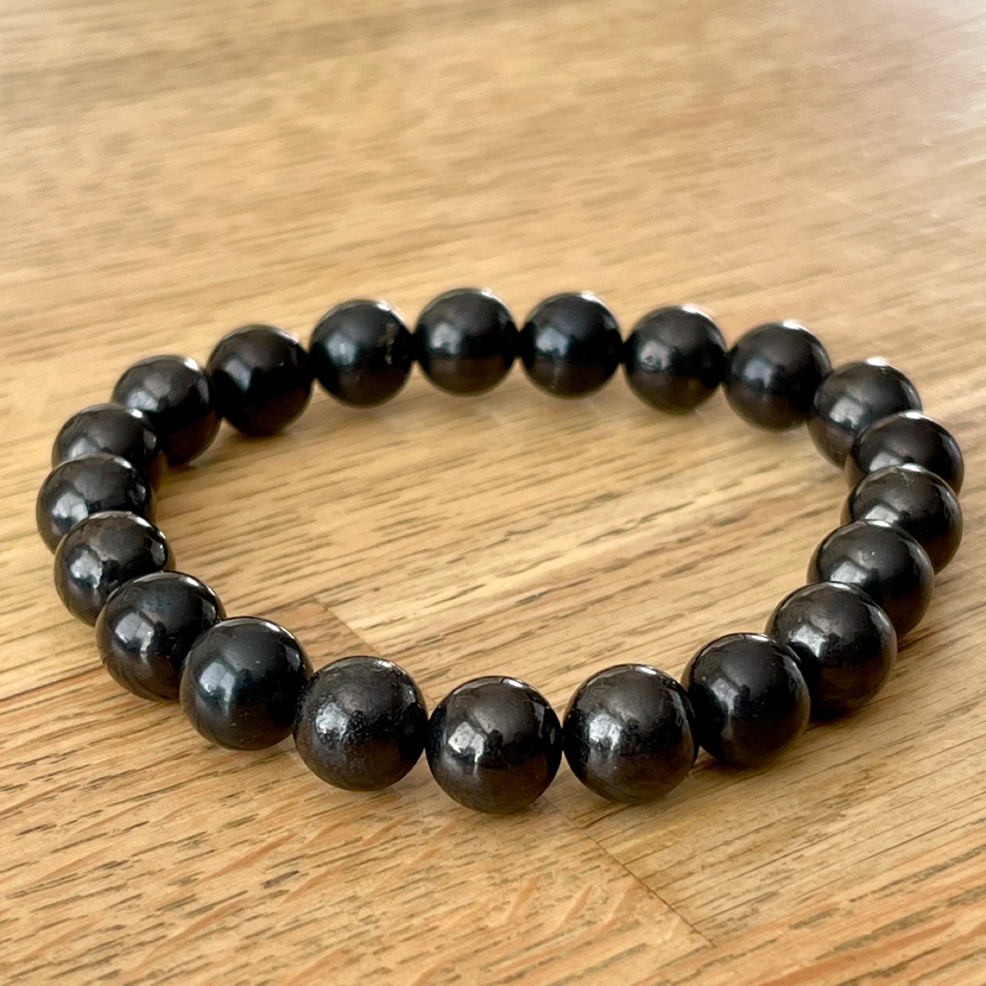 Large Shungite bracelet - Powerful EMF protection - photo 2