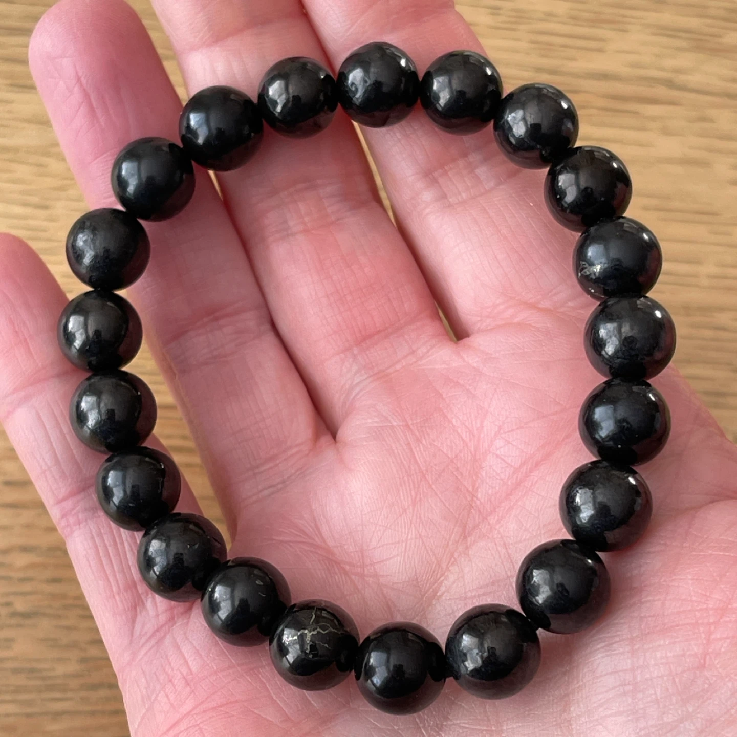Large Shungite bracelet - Powerful EMF protection - photo 3