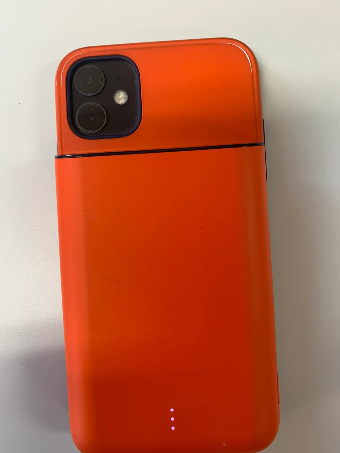 STATIC MAGPLUS Orange iPhone 11 Battery Case