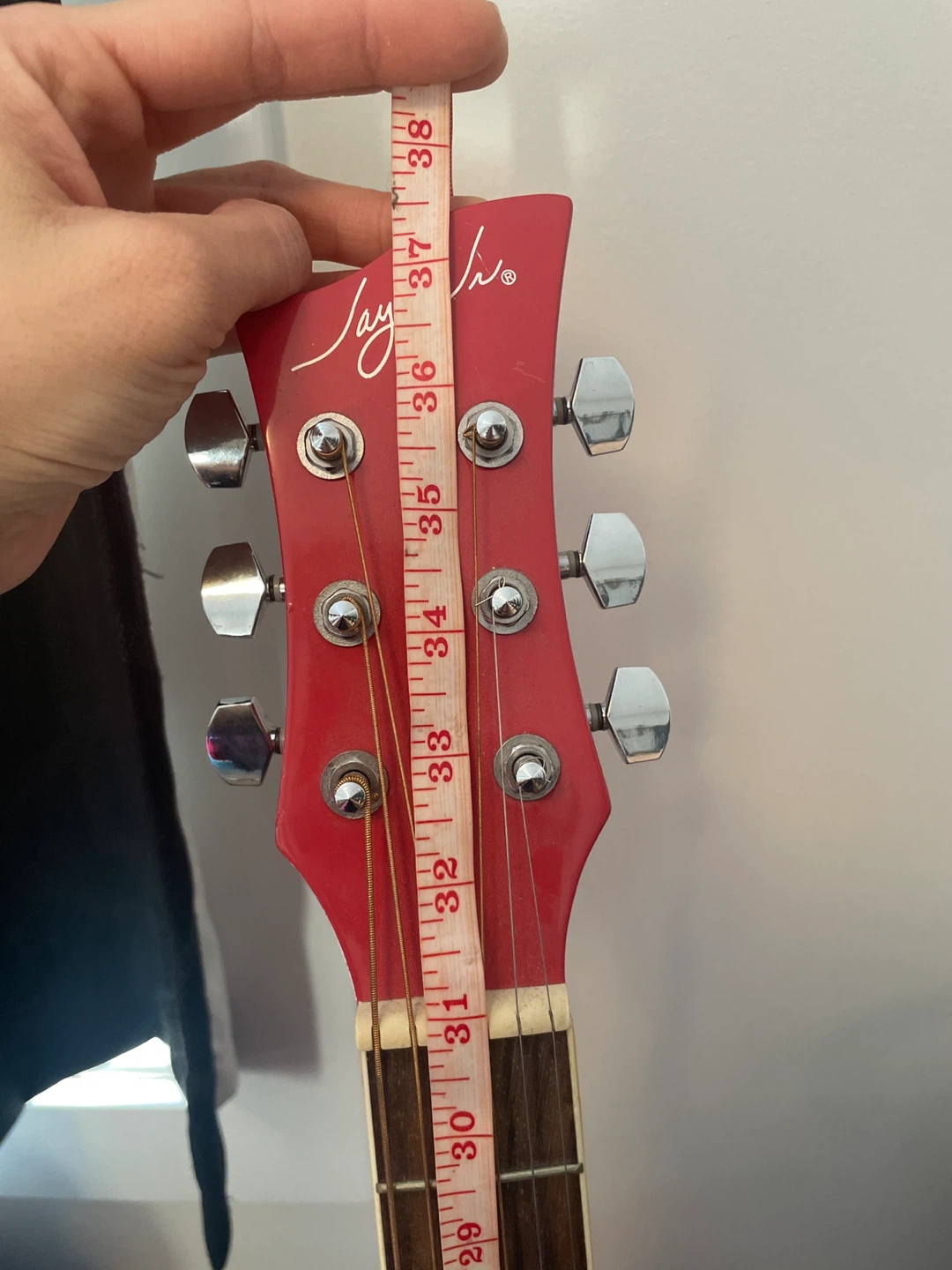 Jay Turser Red Acoustic Guitar - photo 2