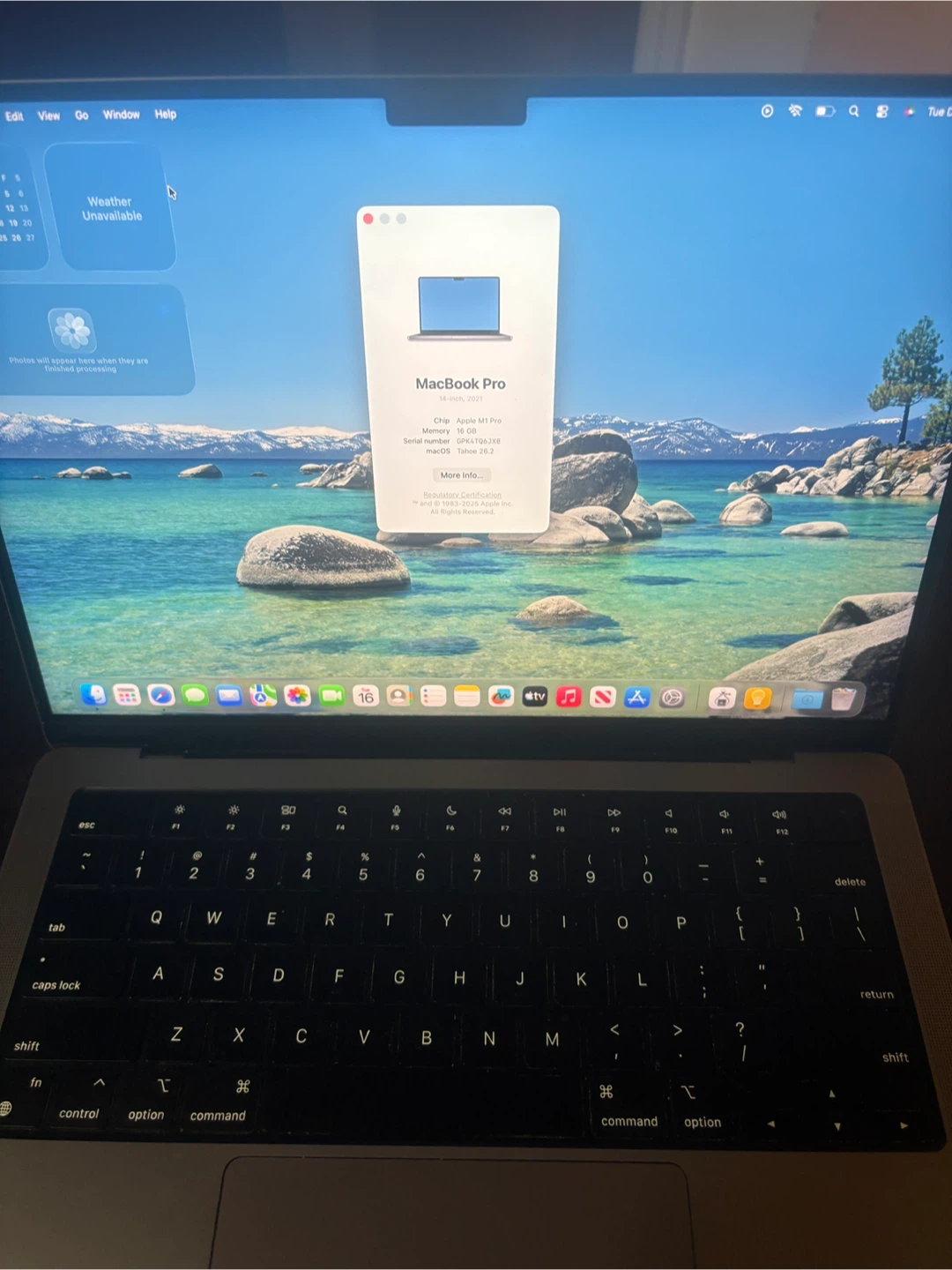 Apple MacBook 14" Inch Pro M1 2021 512gb - photo 5