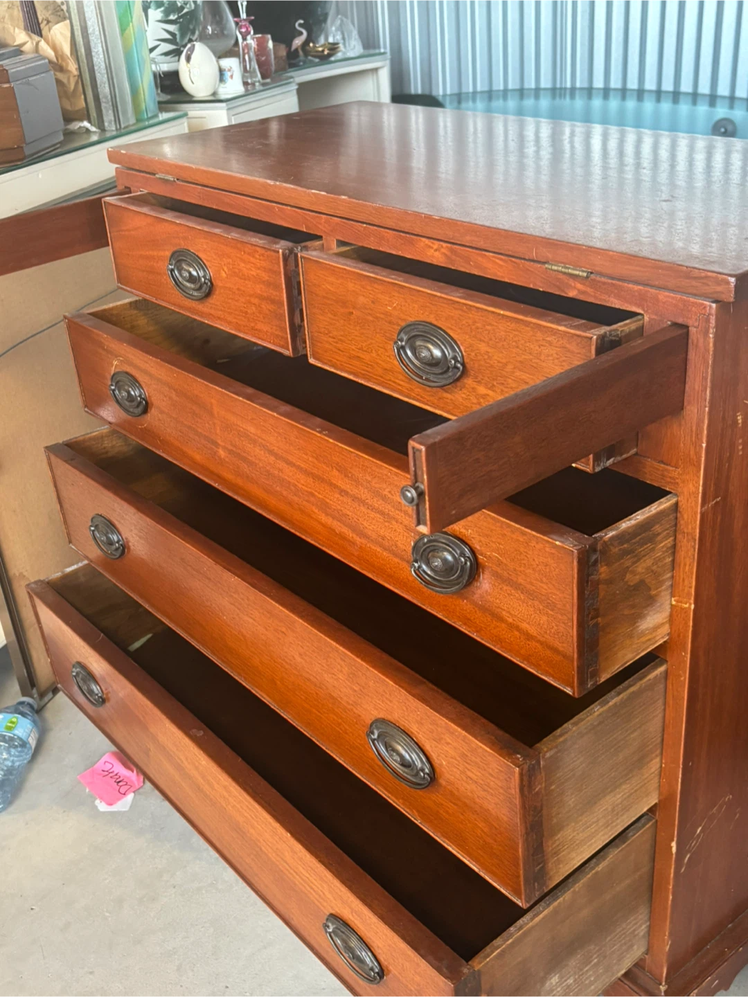 Wooden Dresser with Drawers - photo 5