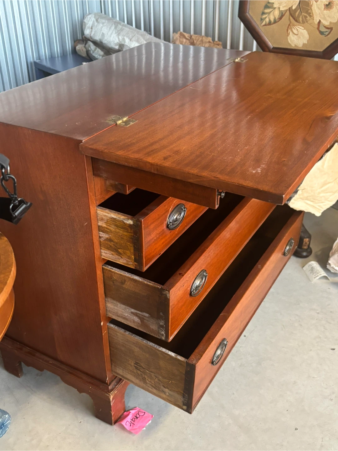 Wooden Dresser with Drawers