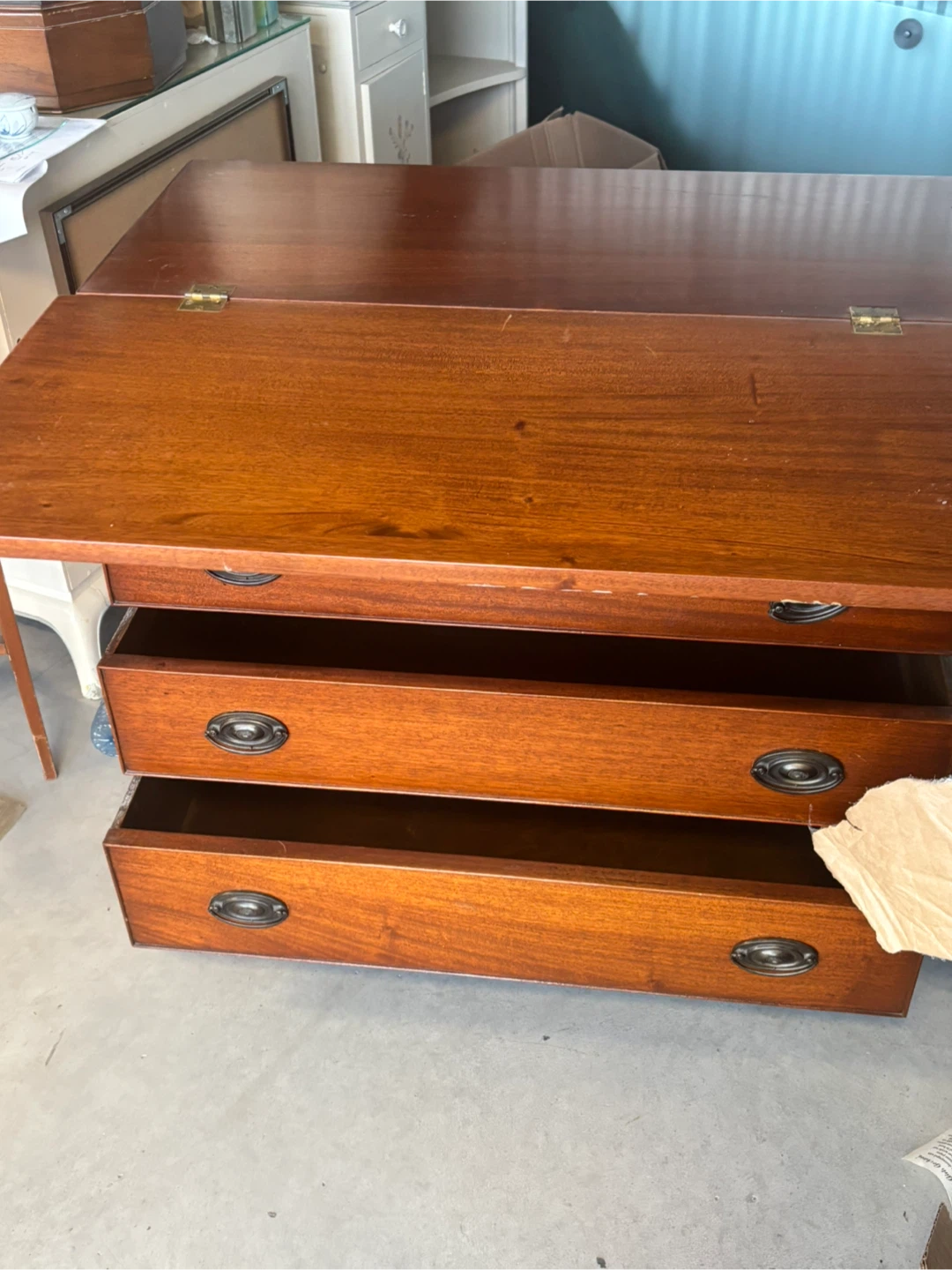 Wooden Dresser with Drawers - photo 3
