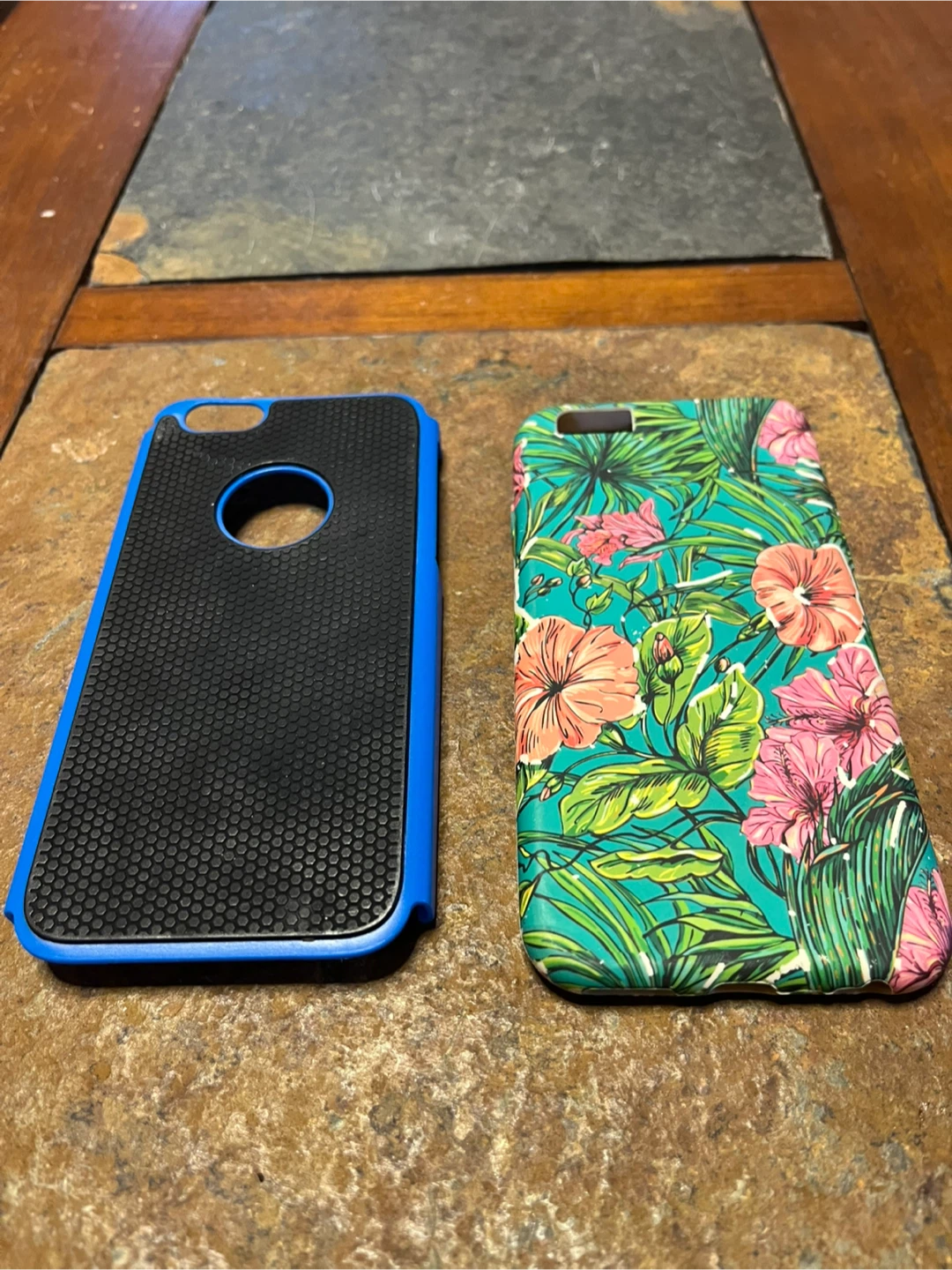 iPhone 6/6s Phone Cases - Floral & Blue/Black - photo 3
