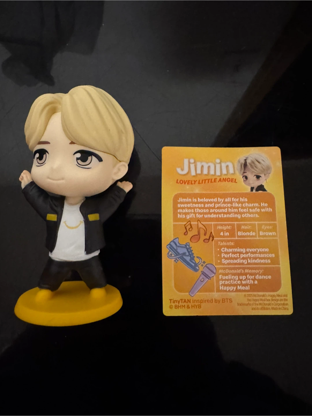 #gifting McDonald's TinyTAN Jimin Figurine - photo 4