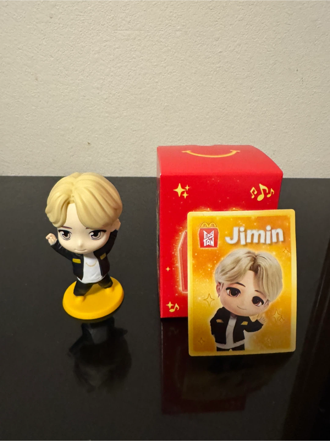 #gifting McDonald's TinyTAN Jimin Figurine