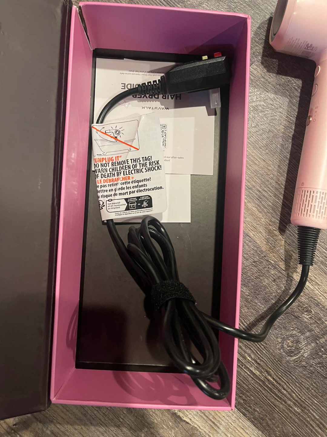 Wavytalk Pro Fast Drying Hair Dryer - Pink - photo 4