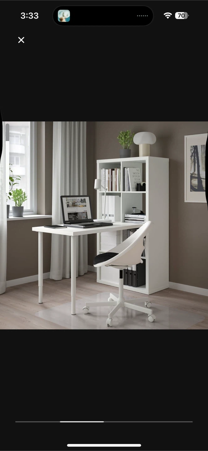 IKEA LINNMON White Tabletop - 39 3/8x23 5/8" - photo 2