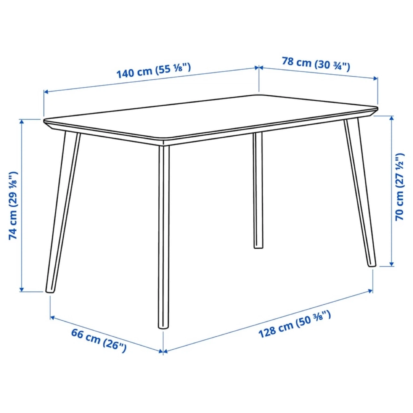 Dining Table (LISABO table from IKEA) - photo 5