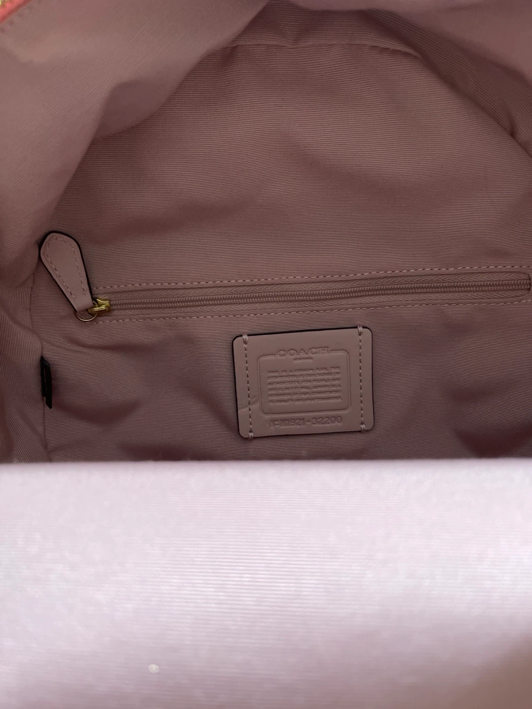 Coach Sig Med Chrle Backpack - Pink/Beige - photo 5