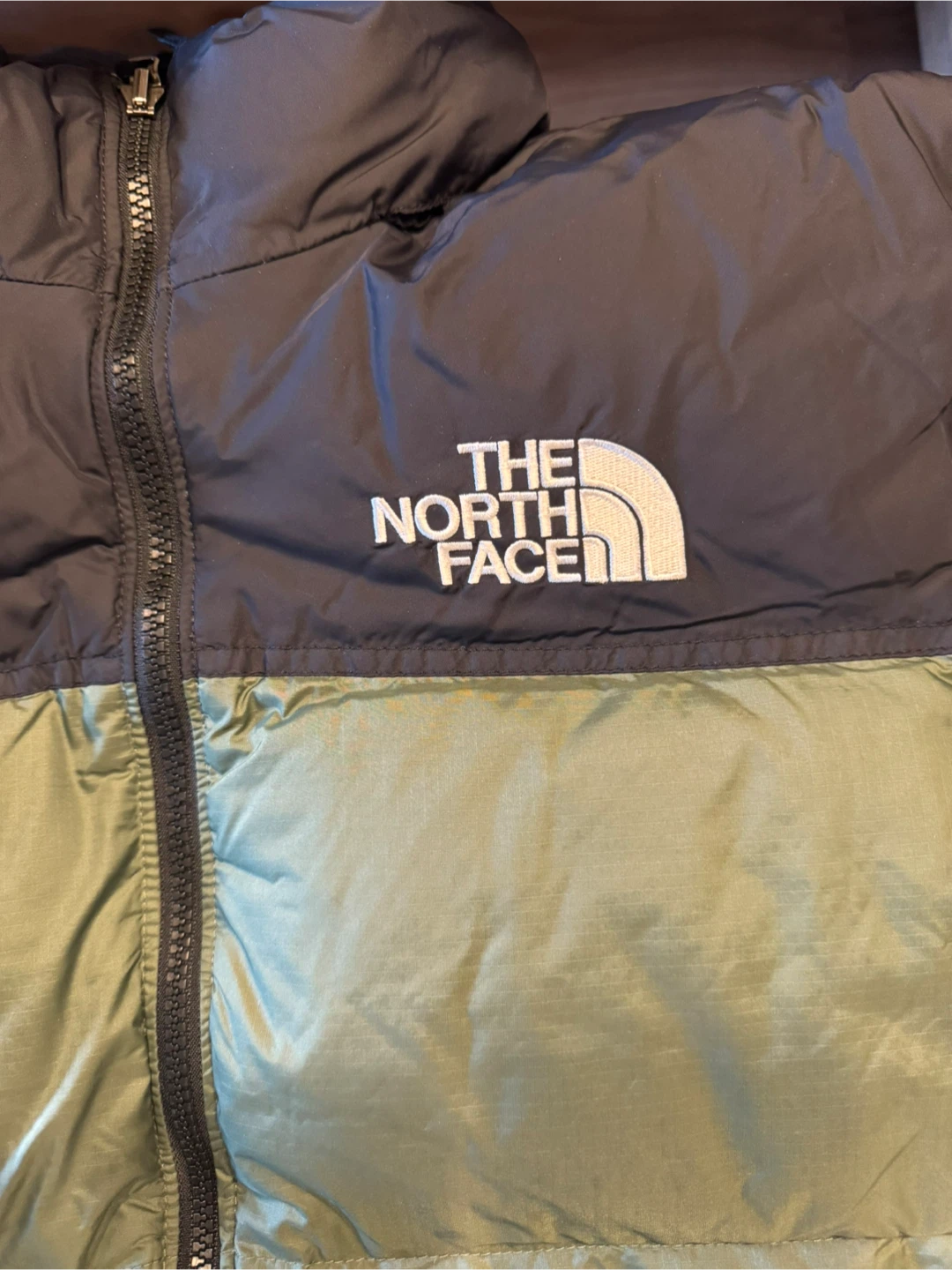 The North Face Puffer Jacket - Olive Green - photo 3
