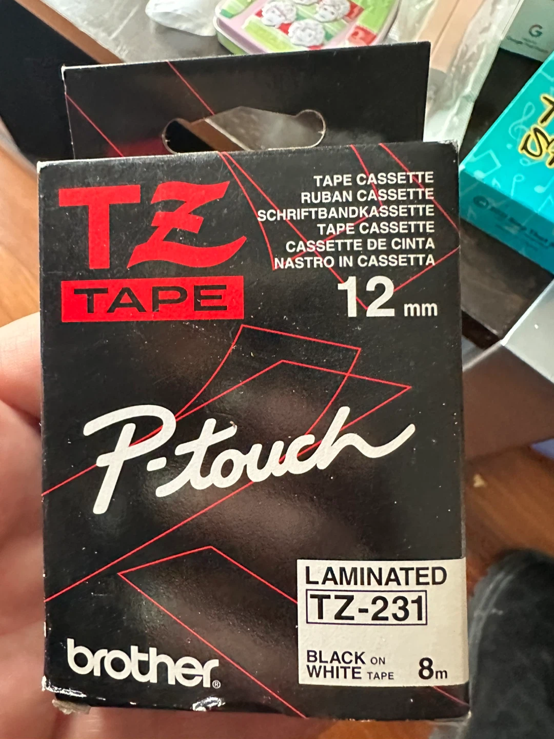 Brother P-touch TZe-231 Label Tape 12mm - photo 2